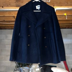 Navy short pea coat from Old Navy